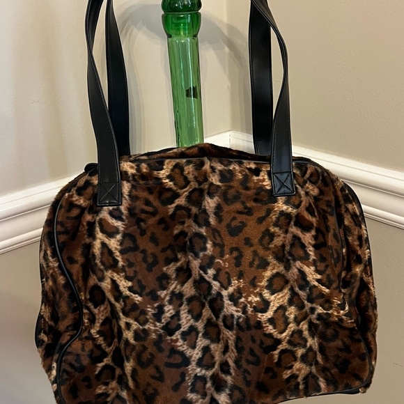 Leopard Print Women's Bag - Picture 8 of 10